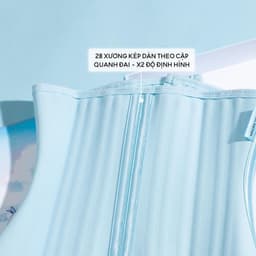 Thumbnail Đai Nịt Bụng Latex Xanh 28 Xương, 4 Nấc Cài, Siêu Thắt Eo Chính Hãng Latex By WSTORE 2
