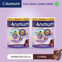 Thumbnail Combo 2 Sữa Bột Anmum Materna Hương Sôcôla (800g/lon) 2