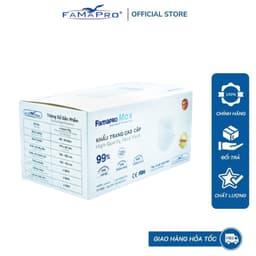 Thumbnail Khẩu trang y tế cao cấp 4 lớp kháng khuẩn Famapro max (40 cái/ hộp) 1