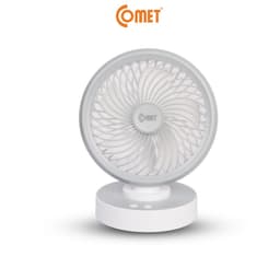 Thumbnail Quạt Sạc Tích Điện Để Bàn Đa Năng COMET CRF1506 7W, 4 Cấp Độ Gió, Xoay 90 Độ, Để Bàn Văn Phòng 3