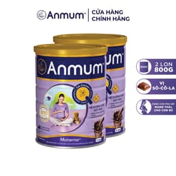Thumbnail Combo 2 Sữa Bột Anmum Materna Hương Sôcôla (800g/lon) 1