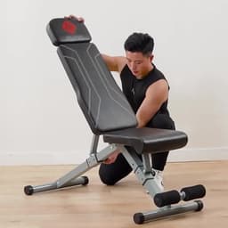 Thumbnail BG Ghế tập tạ, tập gym ghế băng tập thể thao dụng cụ thể hình tạ đẩy có thể gấp gọn đa chức năng 3
