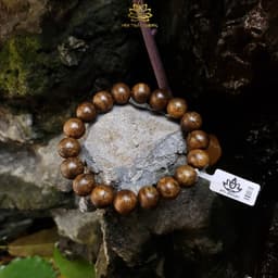 Thumbnail Vòng Tay Trầm Hương Tốc Hạt Tròn Đơn Size 8/10/12/14/16/18mm Trầm Tốc Việt - Mộc Trầm Hương | MTH JEWELRY 2