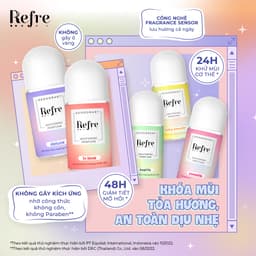 Thumbnail Lăn khử mùi chiết xuất thiên nhiên Refre Natural 40ml 4