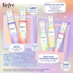 Thumbnail Xịt khử mùi dưỡng trắng hương nước hoa Refre Whitening Perfume 30ml 2