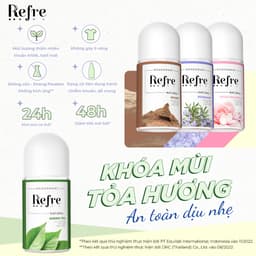 Thumbnail Lăn khử mùi chiết xuất thiên nhiên Refre Natural 40ml 2