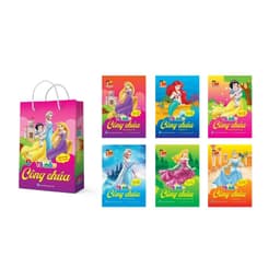 Thumbnail Sách - Tô màu Siêu Nhân, Tô màu Công Chúa Dành cho bé 2-6 tuổi (6 Cuốn) 4