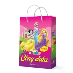 Thumbnail Sách - Tô màu Siêu Nhân, Tô màu Công Chúa Dành cho bé 2-6 tuổi (6 Cuốn) 3