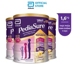 Thumbnail Bộ 3 Sữa bột Pediasure 1.6kg hương vani/lon 2