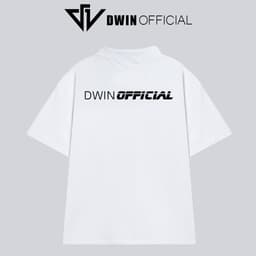 Thumbnail Áo polo nam nữ in brand Dwin tee cổ bẻ basic form rộng phông tay lỡ unisex oversize 3