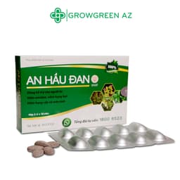 Thumbnail AHĐ-Viên Ngậm Ho An Hầu Đan Grow Green AZ Hết Viêm Họng Hạt, Viêm Amidan, Long Đờm, Bệnh Về Đường Hô Hấp( Hộp 20 viên) 3