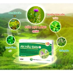 Thumbnail AHĐ-Viên Ngậm Ho Thảo Dược An Hầu Đan Zlove Giảm viêm họng hạt, viêm amidan, khàn tiếng, ho có đờm (Hộp 20 viên) 3