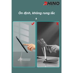 Thumbnail Giá đỡ, kệ đỡ điện thoại Rhino KP902 bằng hợp kim nhôm cao cấp để bàn tiện lợi có thể gấp gọn 2