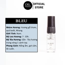 Thumbnail Nước hoa nam cao cấp CL BLEU Edp chính hãng CIEL Parfum phong cách mạnh mẽ quyến rũ, sang trọng lôi cuốn 1