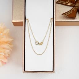 Thumbnail Dây chuyền vàng 10K dáng dây đốt sáng lấp lánh Bảo Tín Mạnh Hải PYD1V10KD0-212001 2