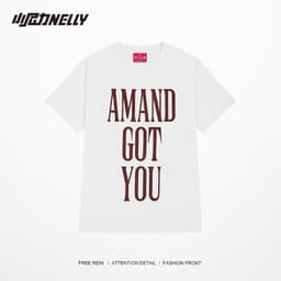 Thumbnail Áo thun NELLY Cotton 260gsm Premium - Amand Got You Tay Lỡ Form Rộng Nam Nữ 2