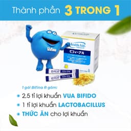 Thumbnail Men vi sinh Bifina Nhật Bản - Loại EX 30 và R 20 gói - Thoát ngay đau bụng, sôi bụng 4