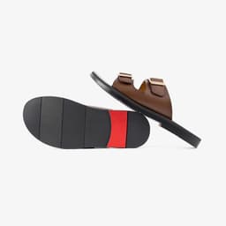 Thumbnail Dép nam Pierre Cardin Pháp da bò thật, đế cao su, thấm hút mồ hôi, chống trơn trượt 139 - hàng chính hãng 3