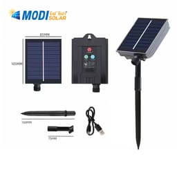 Thumbnail Dây Đèn Led Năng Lượng Mặt Trời MODI SOLAR, Cuộn Dây Led Trang Trí Chống Thấm Nước 4
