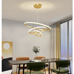 Thumbnail Đèn thả MONSKY IRENE 3 vòng 3 chế độ màu ánh sáng có điều khiển từ xa tiện dụng 1