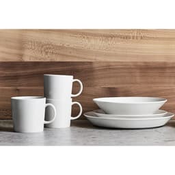 Thumbnail Bát đĩa sứ Teema Iittala Phần Lan cao cấp màu trắng 3