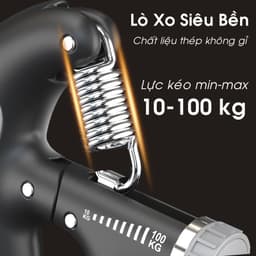 Thumbnail Kìm Bóp Tay Điều Chỉnh Lực Từ 10-100kg Tích Hợp Đồng Hồ Đếm Số Điện Tử Đại Nam Sport 3