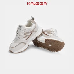 Thumbnail Kaleea - Giày Thể Thao Nữ Đi Bộ Tập Gym Chất Liệu Lưới Dệt Kim Sneaker Đế Cao 3p - T79 (LẤY TĂNG SIZE) 2