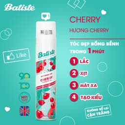 Thumbnail Combo 3 Dầu Gội Khô Batiste Cherry 200ml Giúp Mái Tóc Bồng Bềnh, Hết Dầu, Hết Ngứa 3