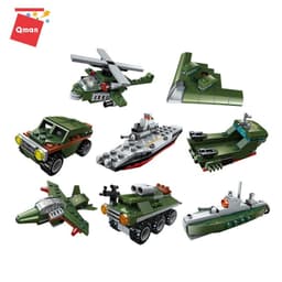 Thumbnail Đồ chơi xếp hình, lắp ráp Qman 1803 – Chiến xa lội nước (361 mảnh ghép) 2