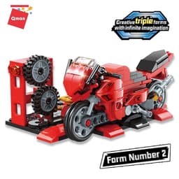Thumbnail Đồ chơi lắp ráp, xếp hình Qman 42101 - Tàu hỏa biến hình (305 mảnh ghép) 3