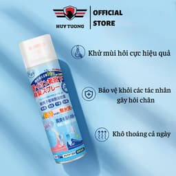 Thumbnail Combo 5 chai xịt khử mùi hôi giày dép Nano bạc, xịt khử mùi hôi chân khó chịu lên đến 24h - dung tích 260ml 3
