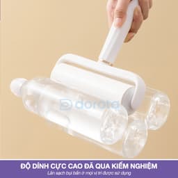 Thumbnail Cây lăn bụi giường cao cấp DOROTA cleaning products làm sạch lông thú khỏi quần áo sofa AT802 3