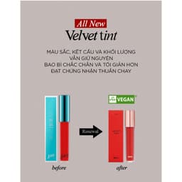 Thumbnail Son Kem Lì Thuần Chay Bbia Last Velvet Tint - V Edition - Version 8 (5 màu) 5g Bbia 1