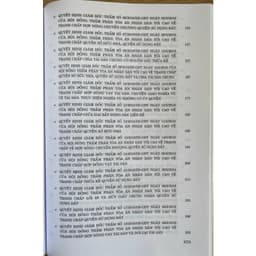 Thumbnail Sách Tuyển tập các quyết định giám đốc thẩm của Hội đồng Thẩm phán Tòa án nhân dân tối cao về hình sự, dân sự 3