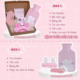 Thumbnail Túi chườm bụng kinh Puha 1000ml sưởi ấm chờm nóng giảm đau phiên bản quà tặng bạn gái, người yêu nữ 2