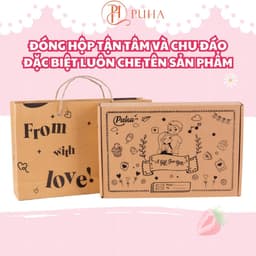 Thumbnail Túi chườm bụng kinh Puha 1000ml sưởi ấm chờm nóng giảm đau phiên bản quà tặng bạn gái, người yêu nữ 4