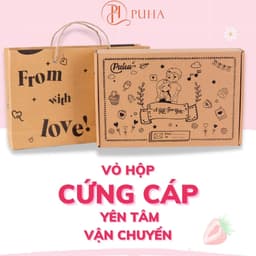 Thumbnail Quà sinh nhật, túi chườm nóng giảm đau bụng kinh PUHA 1000ml dễ thương, gift box ý nghĩa tặng người yêu ngày dâu 3