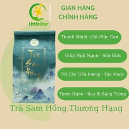 Thumbnail Trà Sam Hồng Thượng Hạng 500g - Bổ Sung Thành Phần Cỏ Mật Và Hoa La Hán Giúp Ngủ Ngon - Thanh Nhiệt Cơ Thể 1