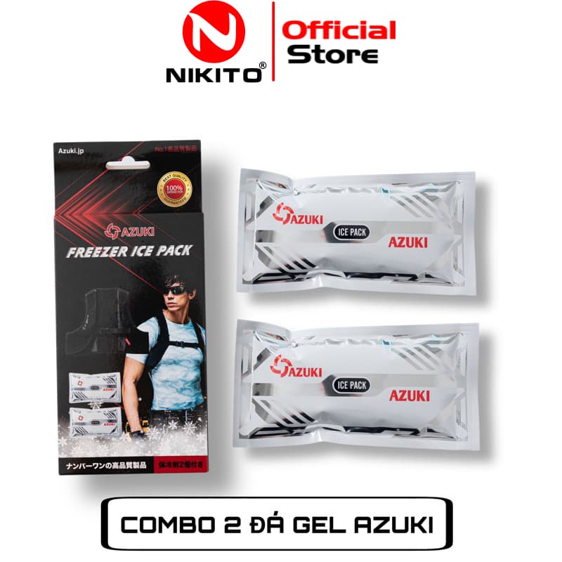 Ảnh Đá gel làm mát AZUKI sử dụng cho áo điều hòa Nhật Bản - NIKITO 1