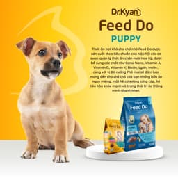 Thumbnail Dr.Kyan - Thức ăn hạt cho chó nhỏ Feed Do - Puppy 400g - Vị bò nướng pho mai - DrKyan 2