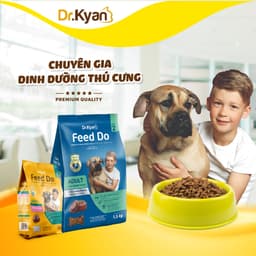 Thumbnail Dr.Kyan - Thức ăn hạt cho chó lớn Feed Do - Adutl 1,5 kg - Vị bò nướng pho mai - DrKyan 1
