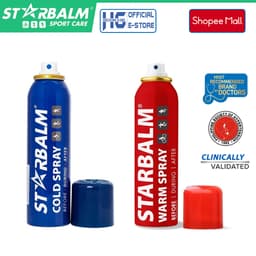Thumbnail Chai Xịt Nóng, Xịt Lạnh Hỗ Trợ Chấn Thương Thể Thao Microlife STARBALM 150ML | Sản Xuất Tại Hà Lan 1