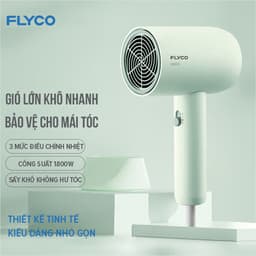 Thumbnail Máy Sấy Tóc Flyco FH1622VN (1800W) Chế Độ Sấy Lạnh Bảo Vệ Tóc - Hàng Chính Hãng 2