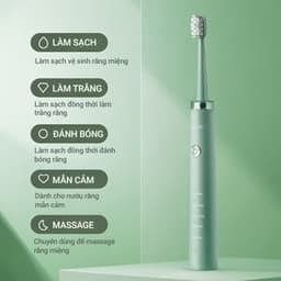Thumbnail Bàn Chải Sóng Âm Điện Flyco FT1701VN Kháng Nước 5 Chế Độ Làm Sạch Chuẩn Nha Khoa - Hàng Chính Hãng 3