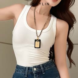 Thumbnail Áo thun ba lỗ KAYLIN Basic khoét cổ form ôm chất vải thun co giản thoải mái mát mẻ - N2006 4