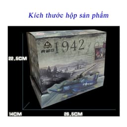 Thumbnail Đồ chơi mô hình lắp ghép 4D KAVY máy bay trực thăng phi cơ chiến đấu P51-AMERICAN 3