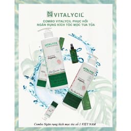 Thumbnail Combo dầu gội xả, xịt bưởi phục hồi chống rụng kích mọc tóc Vitalycil Grapefruit 470ML + 100ML 4