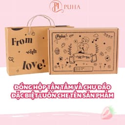 Thumbnail Set quà tặng giáng sinh , noel cho bạn gái PUHA, combo 3 món có túi chườm nóng hỗ trợ giảm đau bụng kinh 3