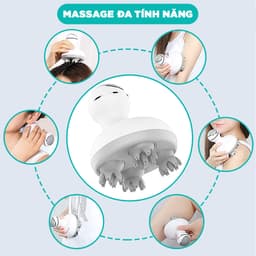 Thumbnail Máy Massage Đầu Cổ Mặt Mini Đa Năng KINGTECH ST-701 - Chính Hãng - Xoa Bóp Đầu Giải Toả Căng Thẳng, Mệt Mỏi 3