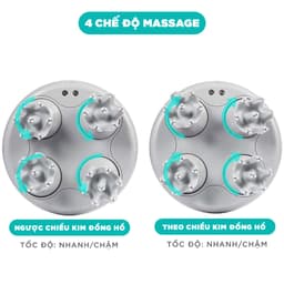Thumbnail Máy Massage Đầu Cổ Mặt Mini Đa Năng KINGTECH ST-701 - Chính Hãng - Xoa Bóp Đầu Giải Toả Căng Thẳng, Mệt Mỏi 2